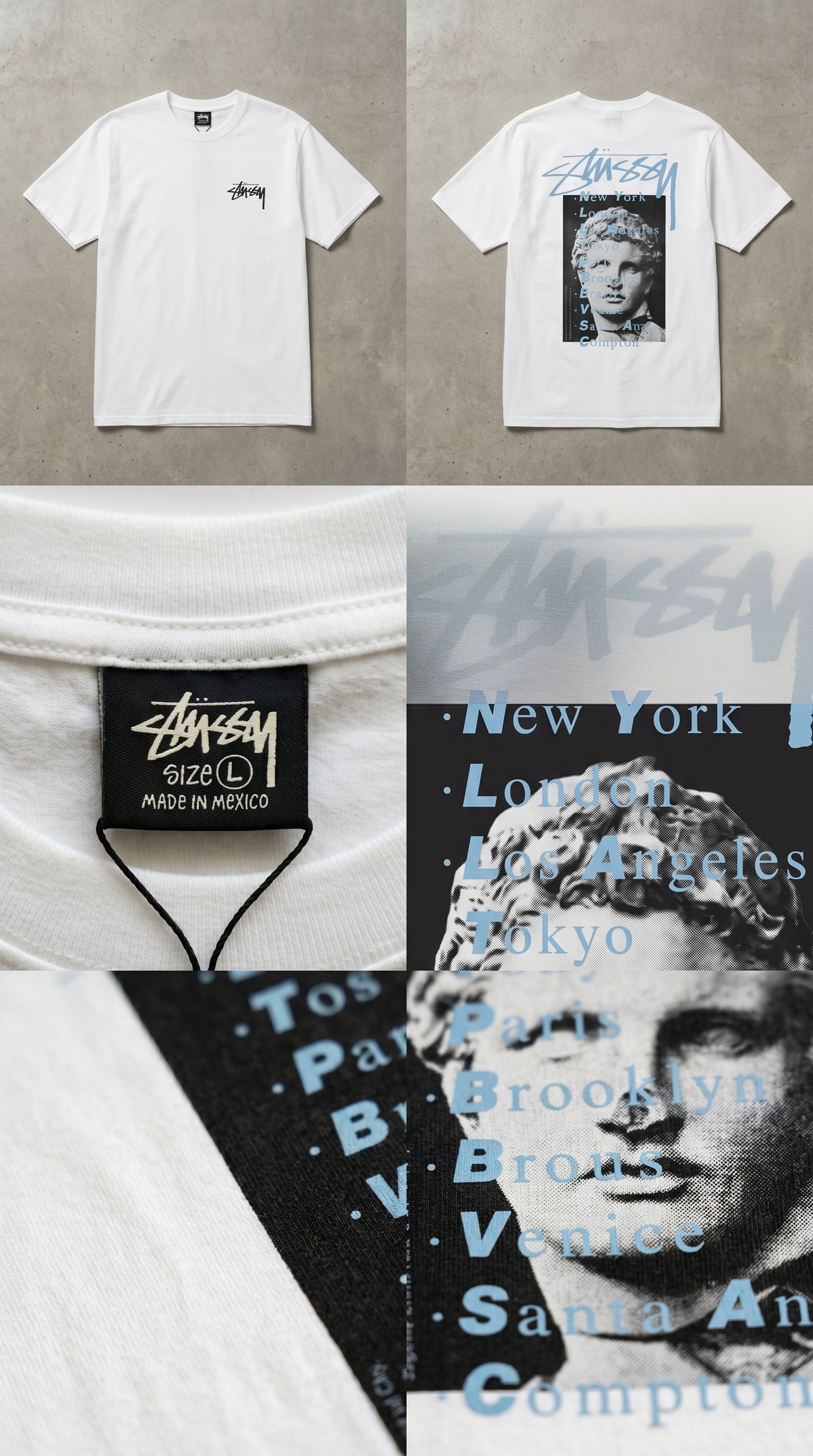 Playera David Stüssy