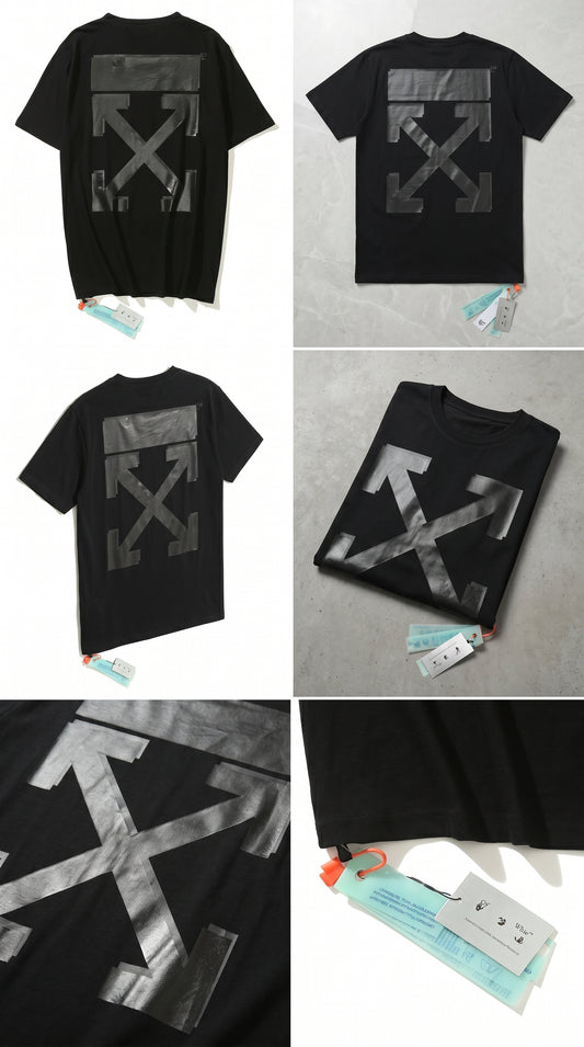 Playera Negra Off-White