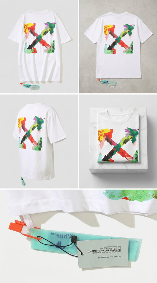 Playera Tropical Off-White